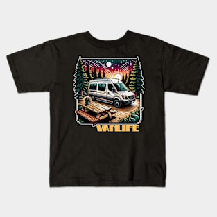 Mountain Vanlife Kids T-Shirt